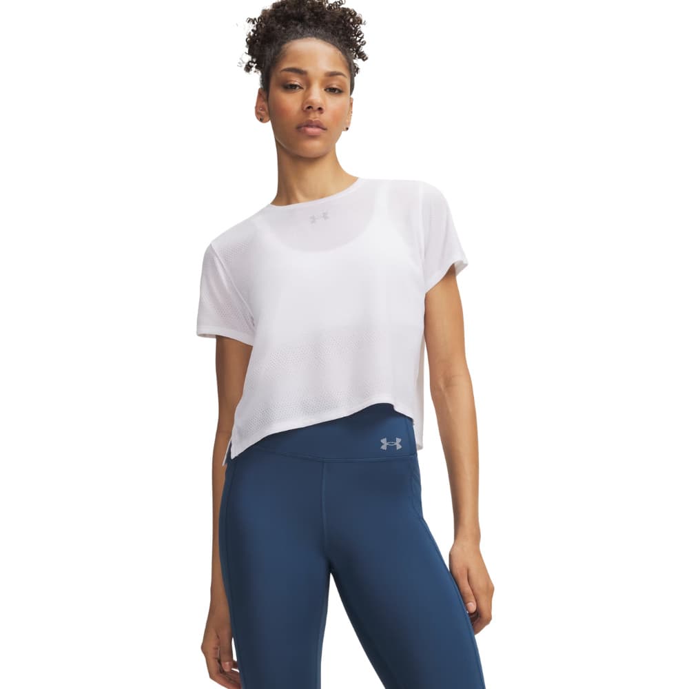 UA Velociti W's Short Sleeve White, view: 0