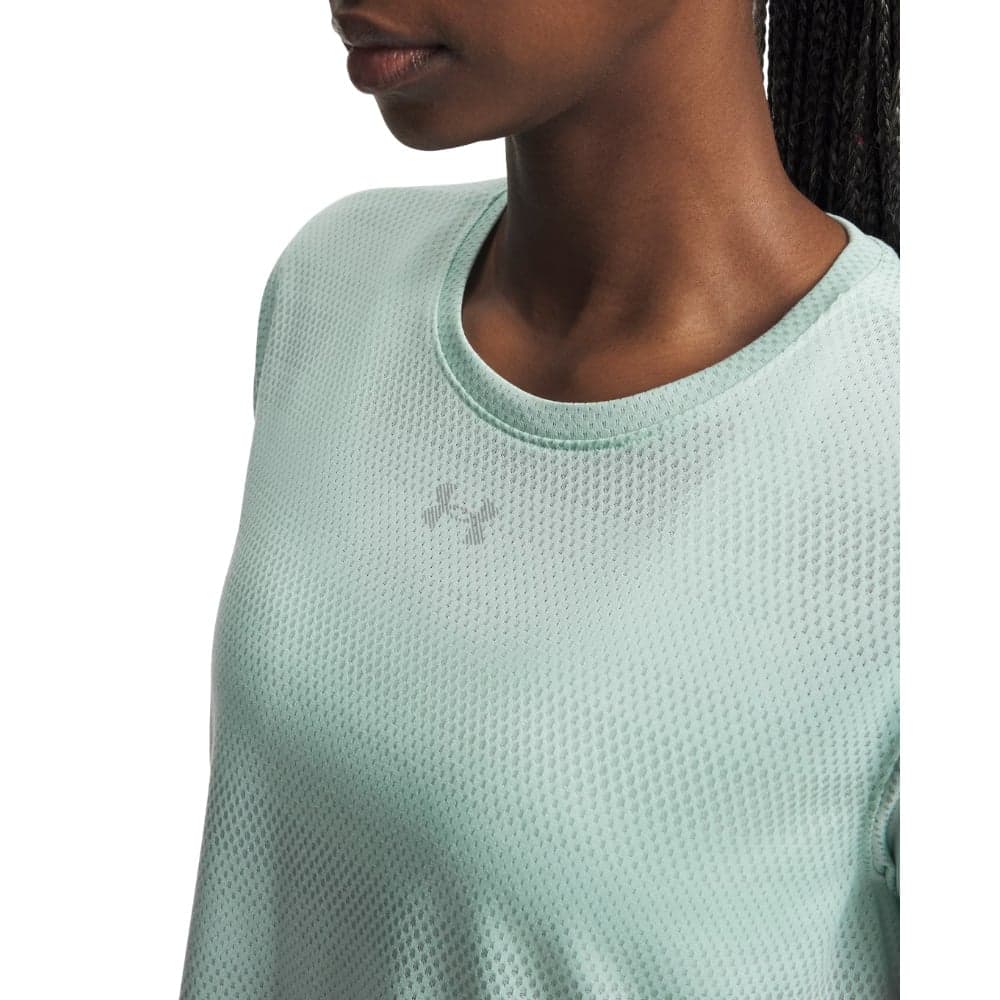 UA Velociti W's Short Sleeve Refresh Mint, view: 2