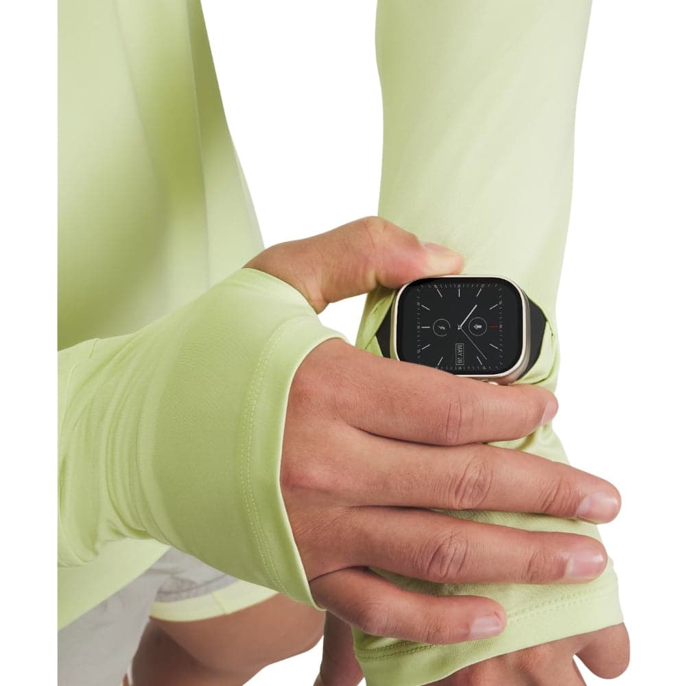 M Explor Trail Run 1/4 Zip Fade Green, view: 2