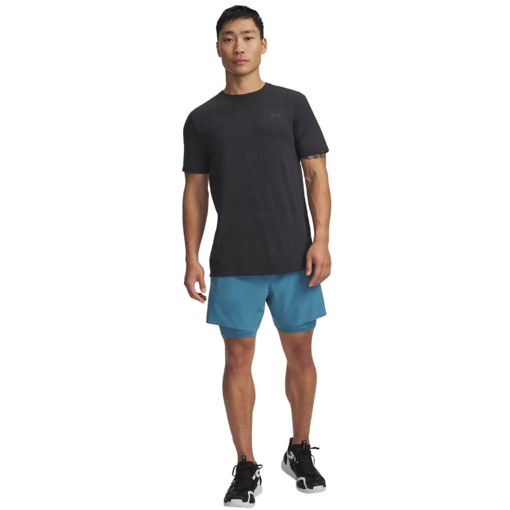 UA Vanish Elite M's 2-in-1 Shorts Boundless Blue, view: 3