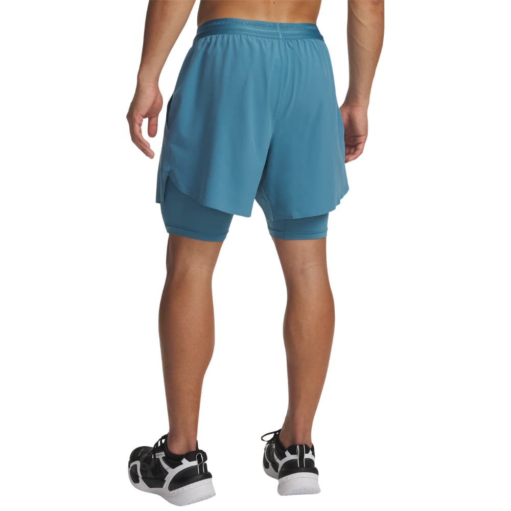 UA Vanish Elite M's 2-in-1 Shorts Boundless Blue, view: 1