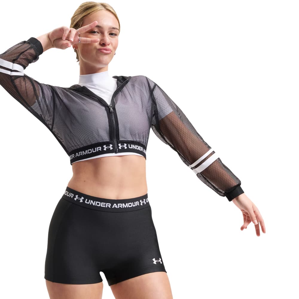 HeatGear Shorty W's 8 cm Shorts Black, view: 4