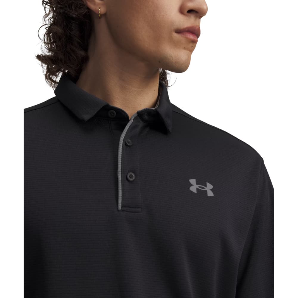 UA Tech M's Polo Black, view: 4