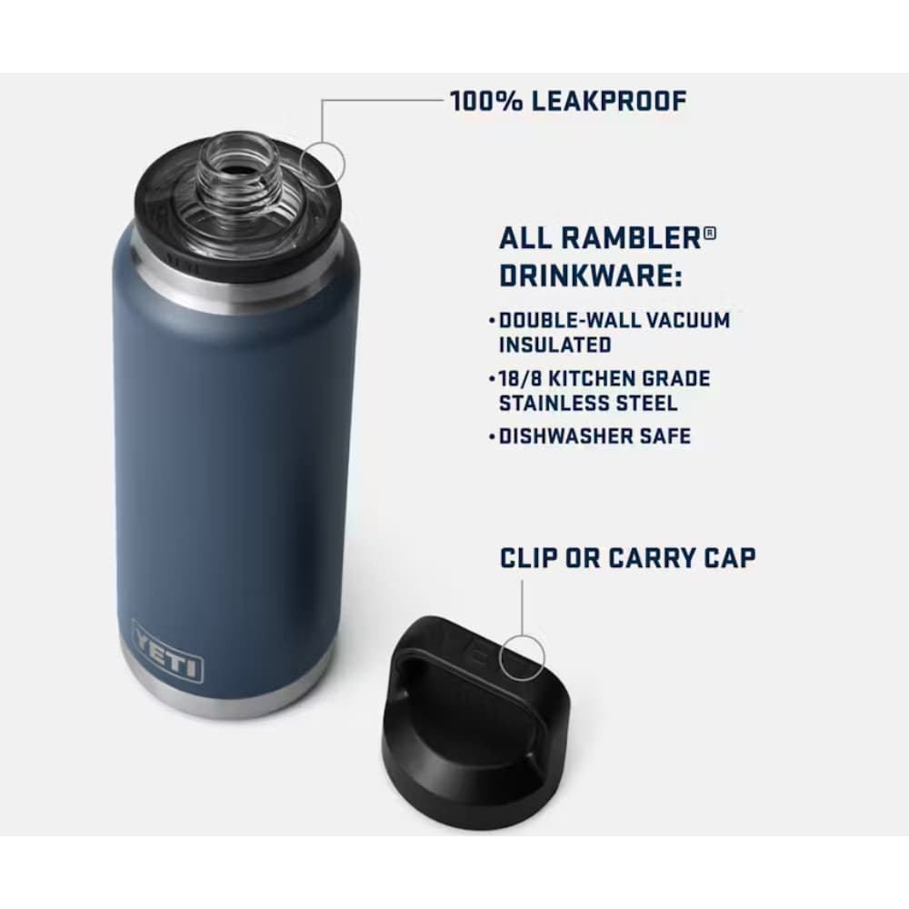 Rambler 36 oz Color-Matched Bottle Chug Cap Ridgeline, view: 2