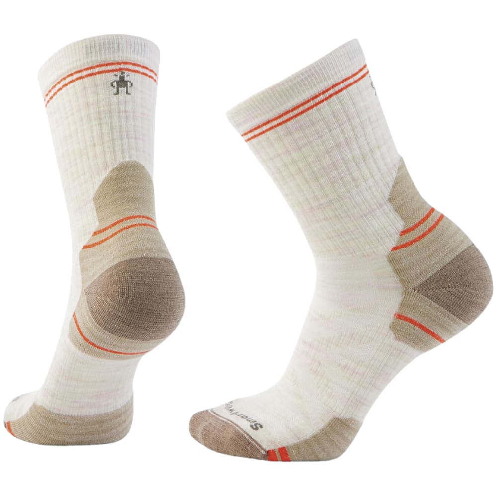 W Hike Targeted Cushion Mid Crew Socks Moonbeam, view: 0