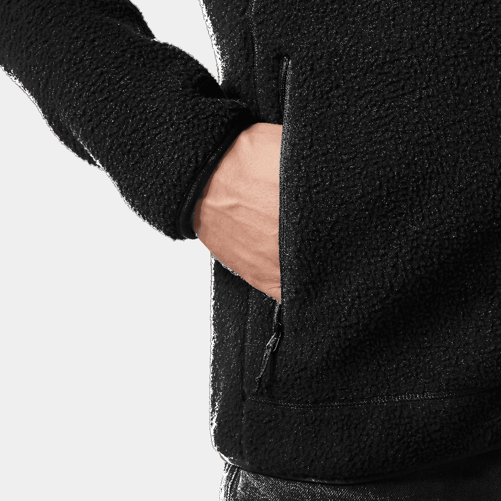 Panorama Pile Blocjacket miesten takki, musta, view: 5