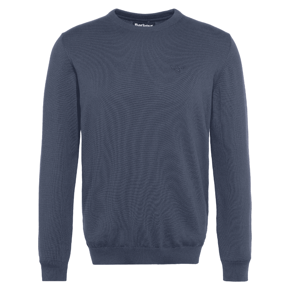 Pima Cotton Crew Navy, view: 0