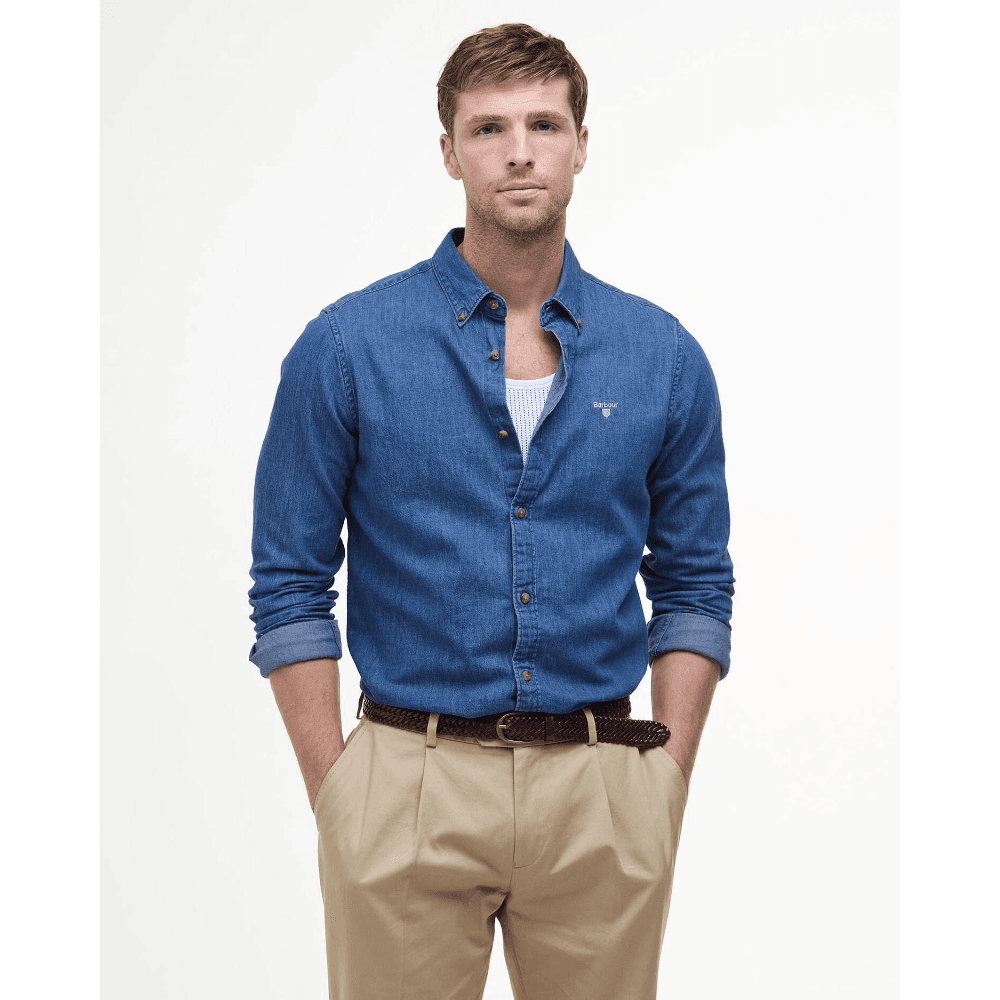 Crest Heavy Denim Shirt Chambray, view: 1