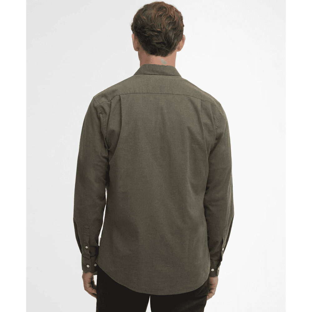 Aukside Shirt Olive Marl, view: 2