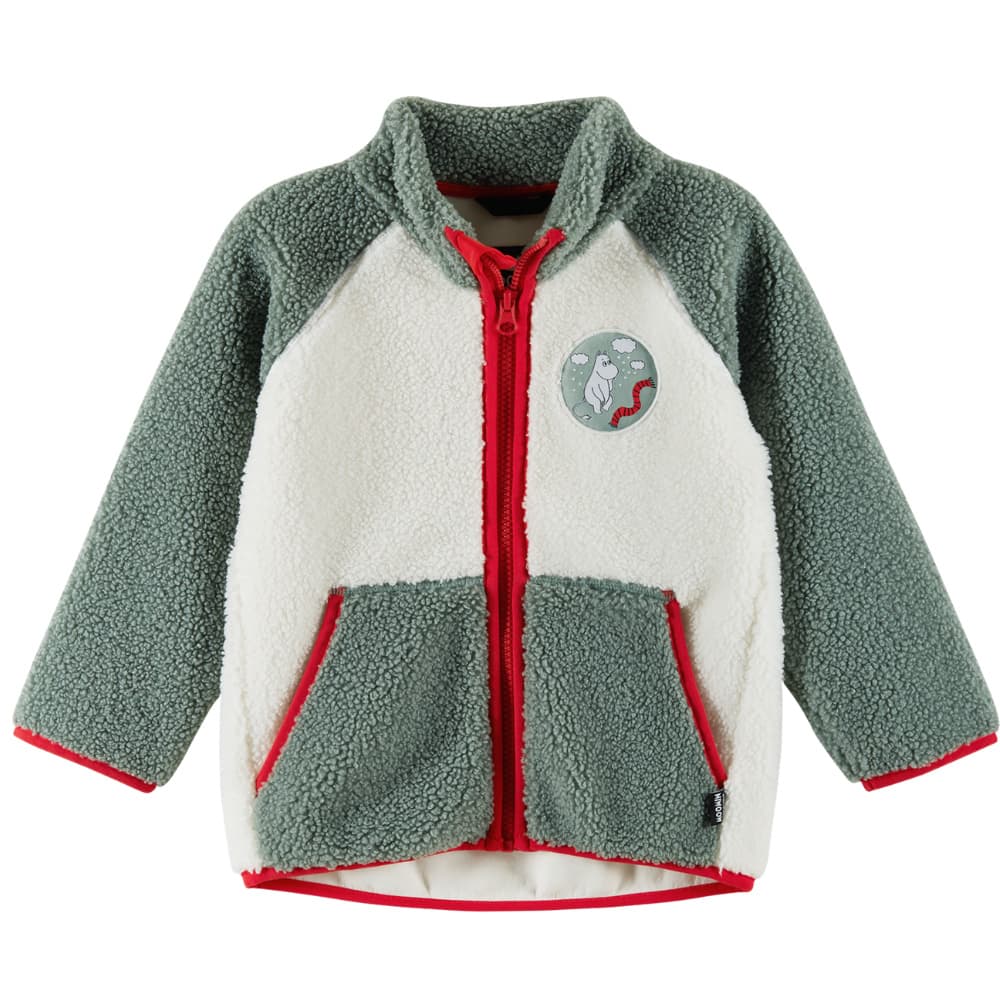 Fleece Sweater Moomin Kramgo Stone Green, view: 0