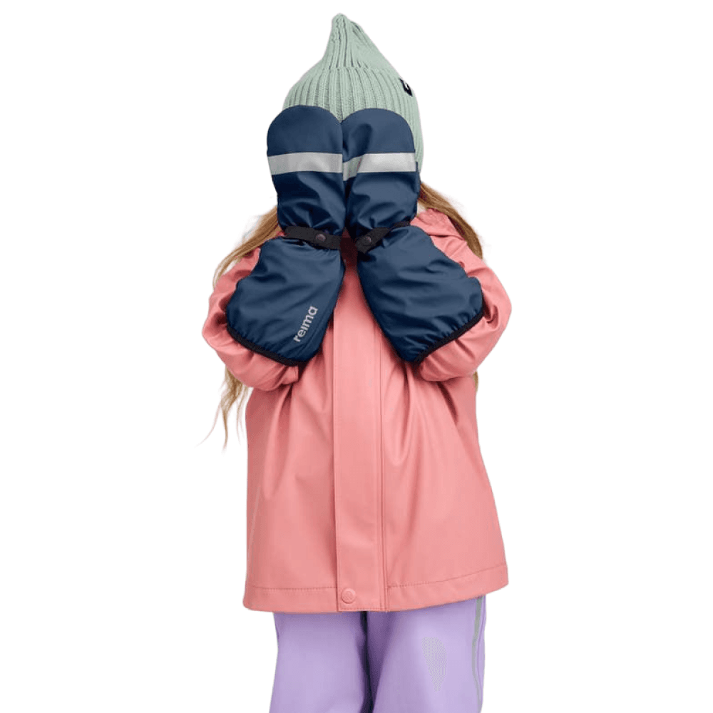 Puro Rain Mittens Navy, view: 3