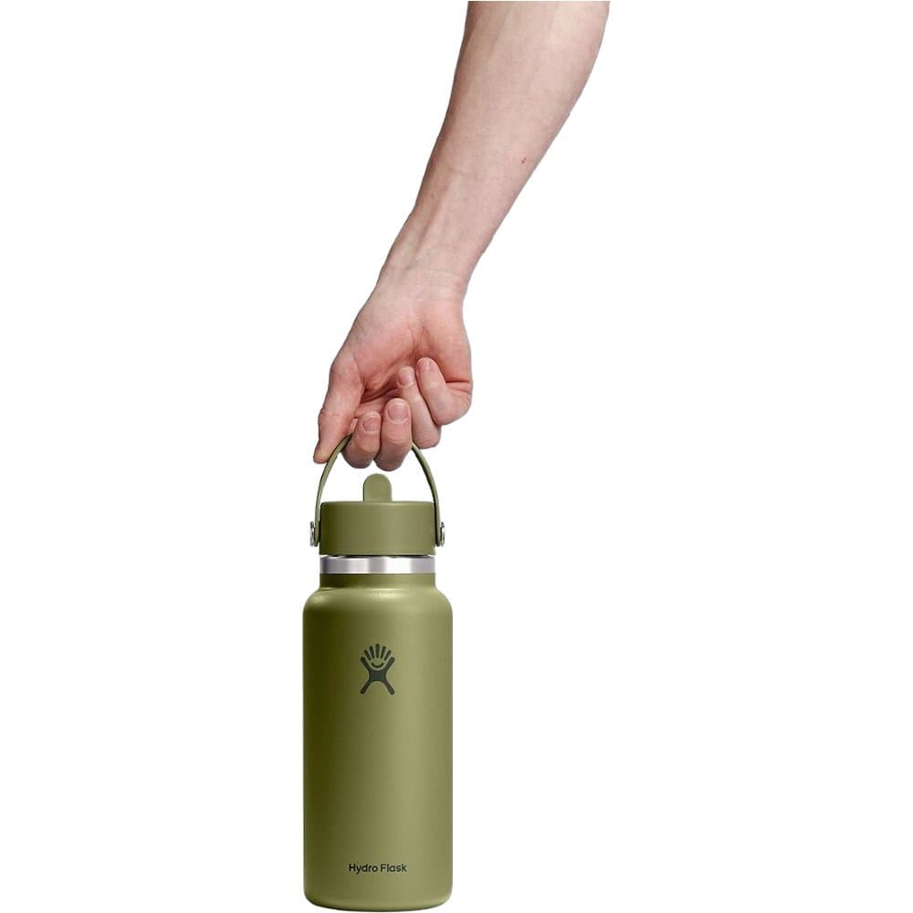 Wide Flex Straw 32oz (946ml) Tonal Palmer Green, view: 2