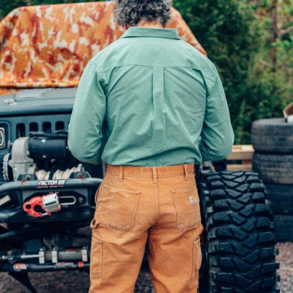 Work Shirt Bleek Green, view: 6