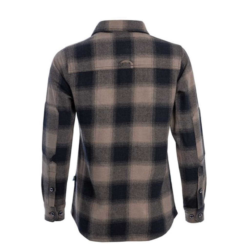 Flannel Insulated Shirt Lady Brown/Black, view: 1