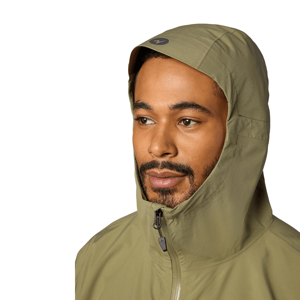 M's Precip Evo Flex Jacket Olive Grove, view: 3