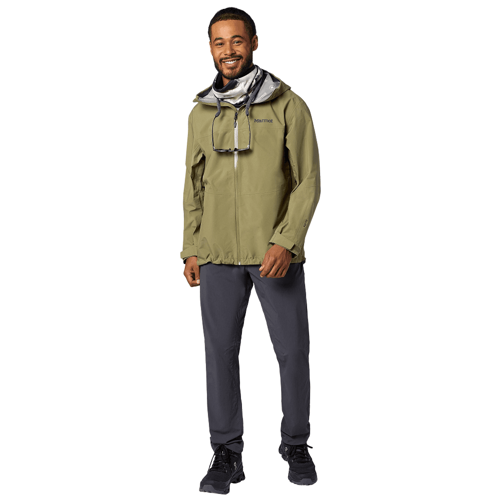 M's Precip Evo Flex Jacket Olive Grove, view: 5