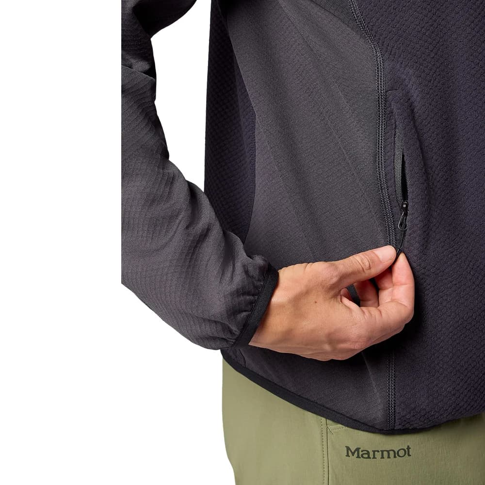 W's Rockbound Fleece Hoody Blackened, view: 5