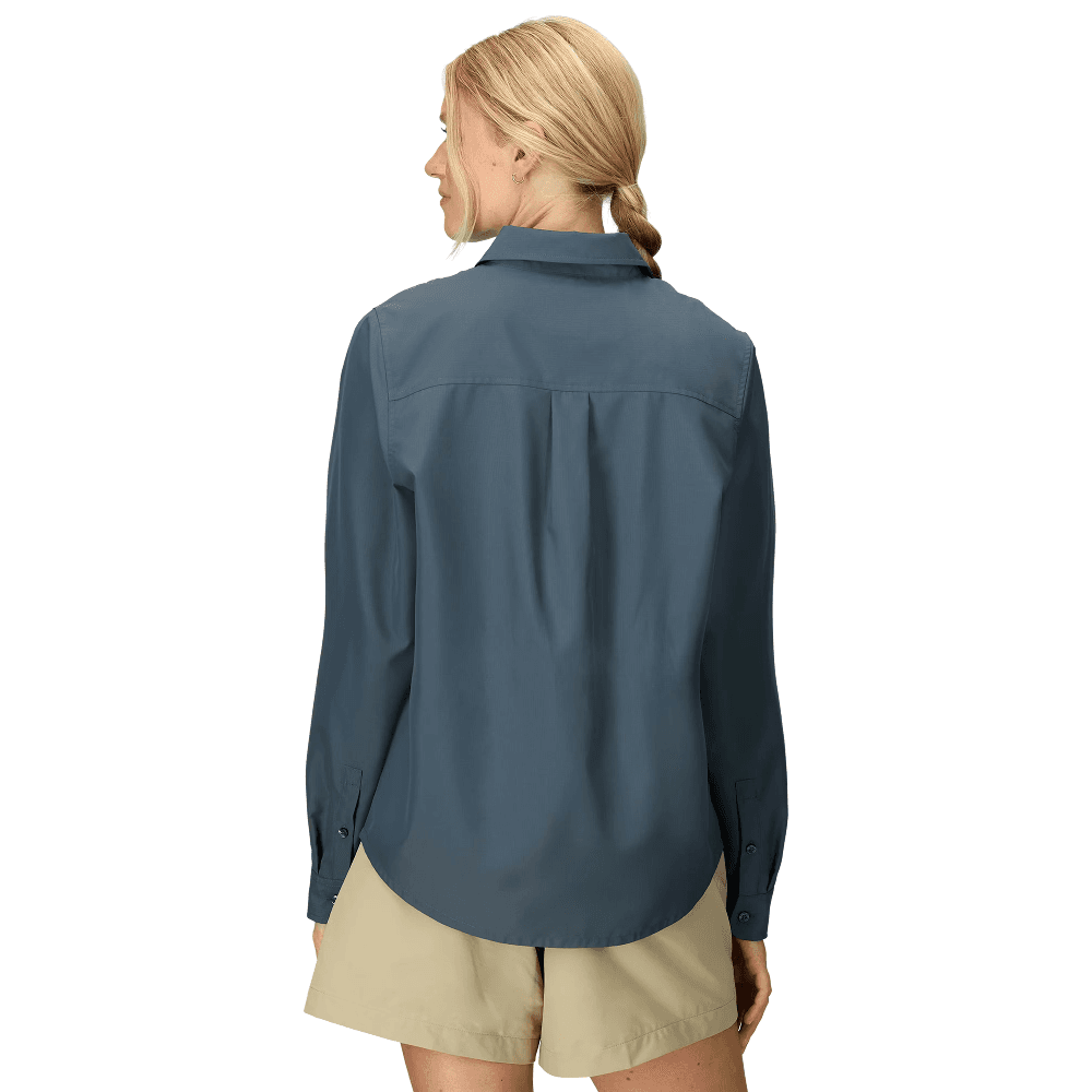 W's Airexchange Upf 40 Ls Shirt Thunderhead, view: 1