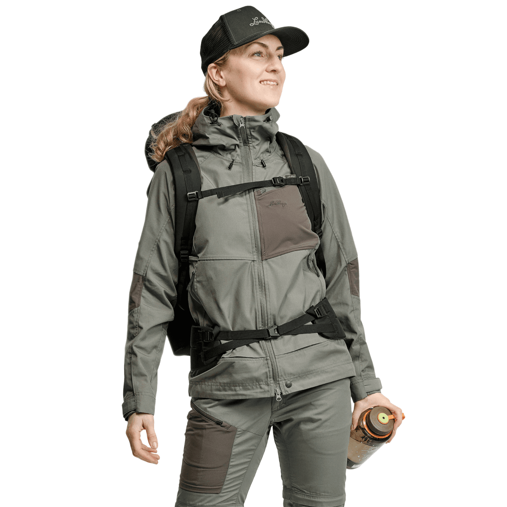 W's Tived Stretch Hybrid Jacket Aloe Green/Forest Green, view: 1