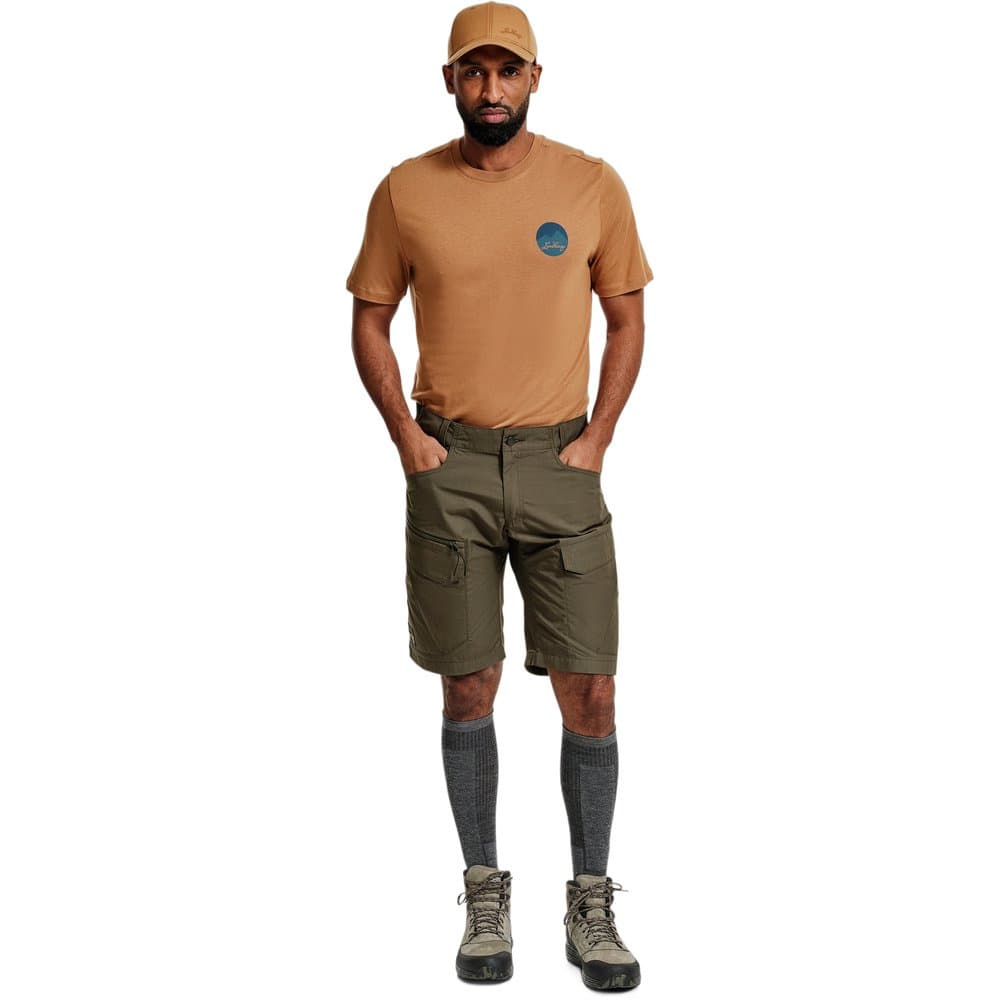 M's Fulu Cargo Stretch Hybrid Shorts Forest Green, view: 1