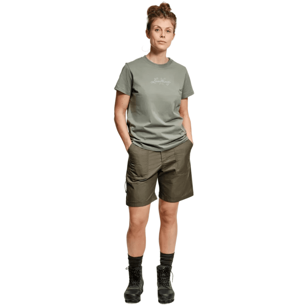 W's Järpen Logo T-Shirt Aloe Green, view: 1