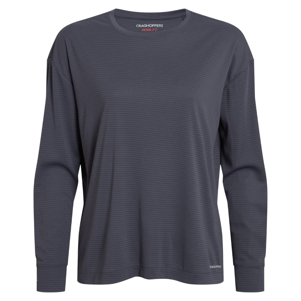 W's Nosilife Solarshield+ Long Sleeved T-Shirt Anthracite, view: 0