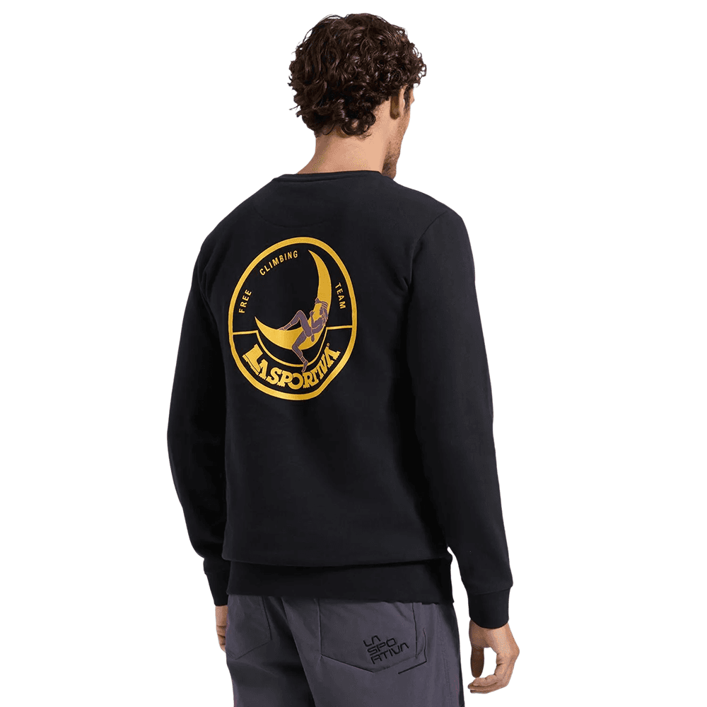 M's Climbing On Theoon Sweatshirt Nero/Giallo, view: 3