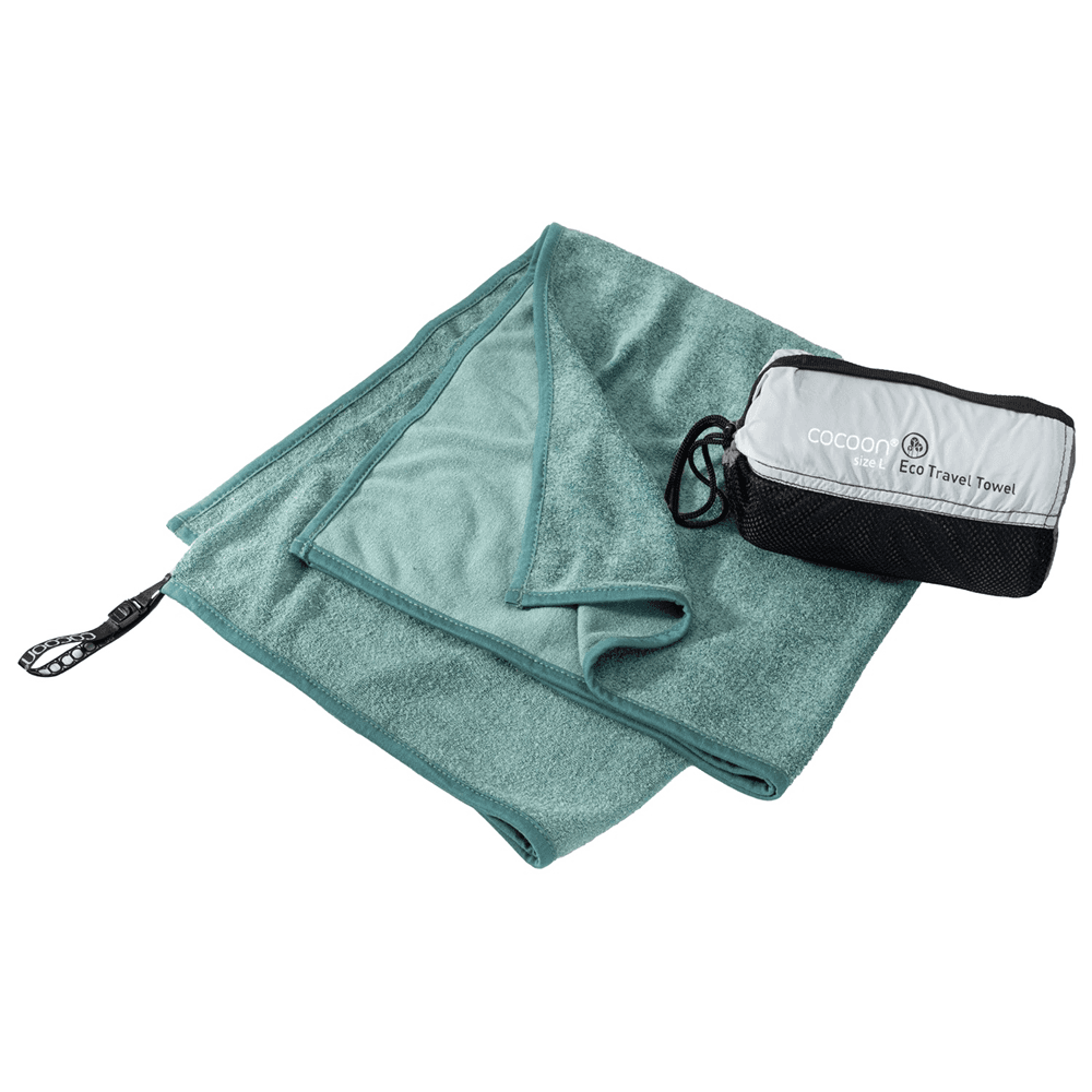 Eco Travel Towel Lyocell L Nile Green, view: 1