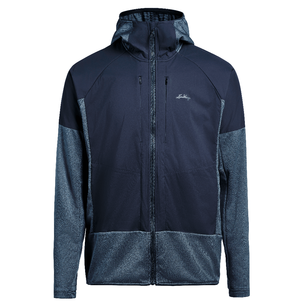 M's Padje Windbreaker Hoodie Dk Sky Blue/Deep Blue, view: 0