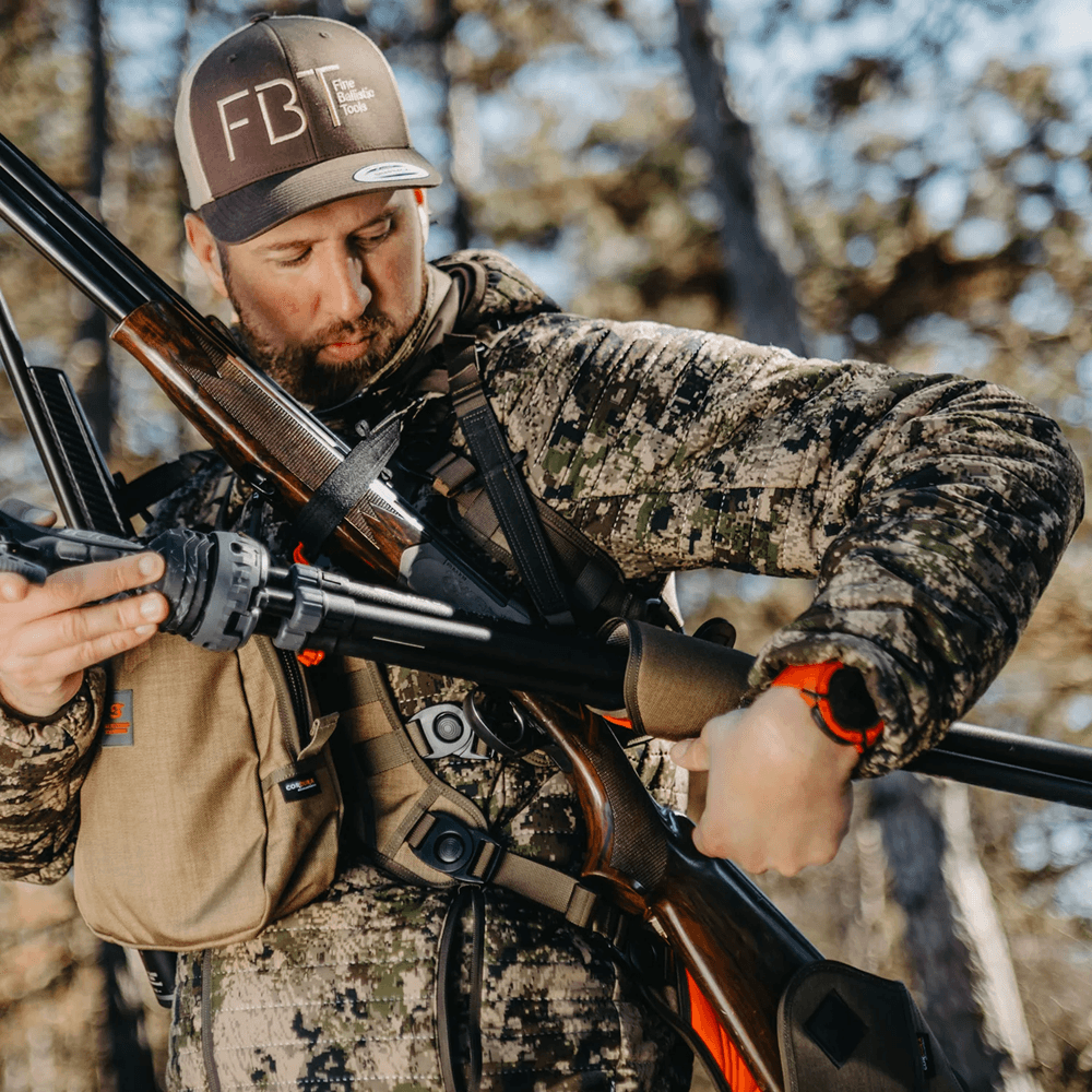 Hunting Tripod Holder - Compatible With Integrator Modular Hunting Vest Brown, view: 2