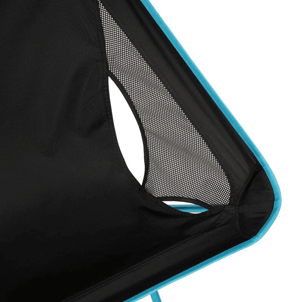 Sunset Chair (Re) Black/Cyan Blue, view: 2