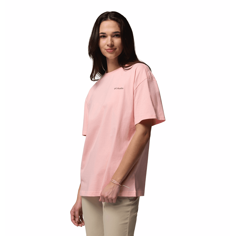 Rolling Bend™ Graphic Oversized Tee Pink Sand, Bubbly Scoped View, view: 1