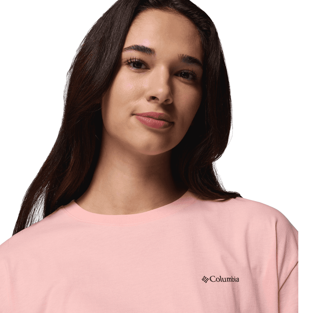 Rolling Bend™ Graphic Oversized Tee Pink Sand, Bubbly Scoped View, view: 4