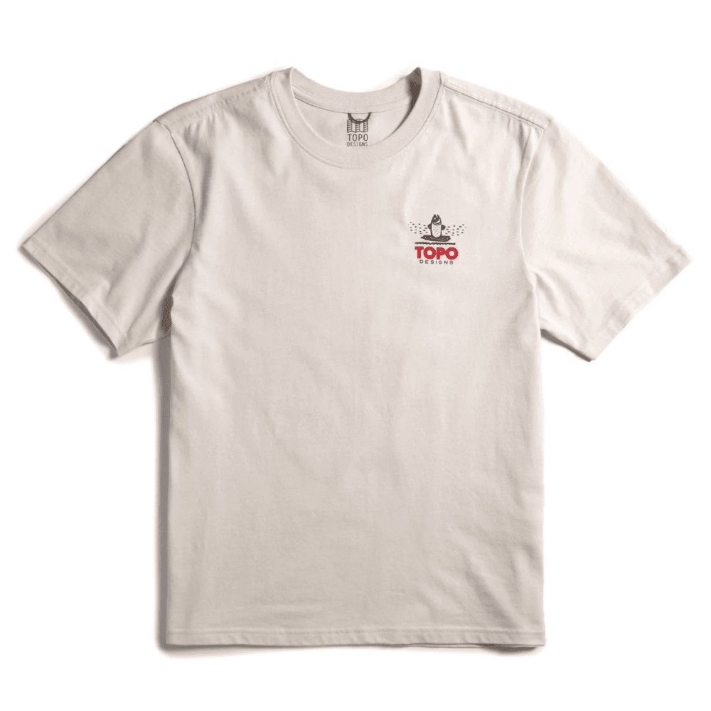 Mountain River Tee S/S M Bone White, view: 0