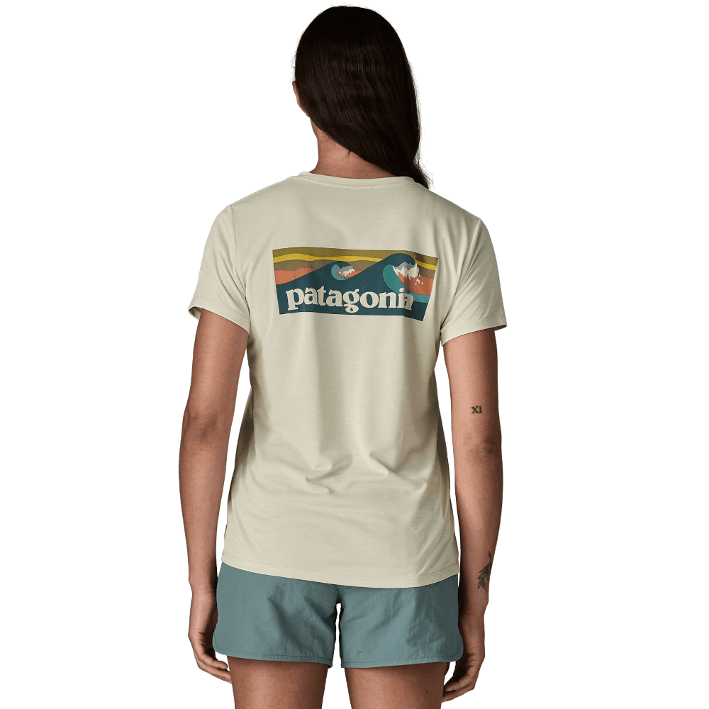 W's Cap Cool Daily Shirt - Boardshort Logo Dyno White, view: 3