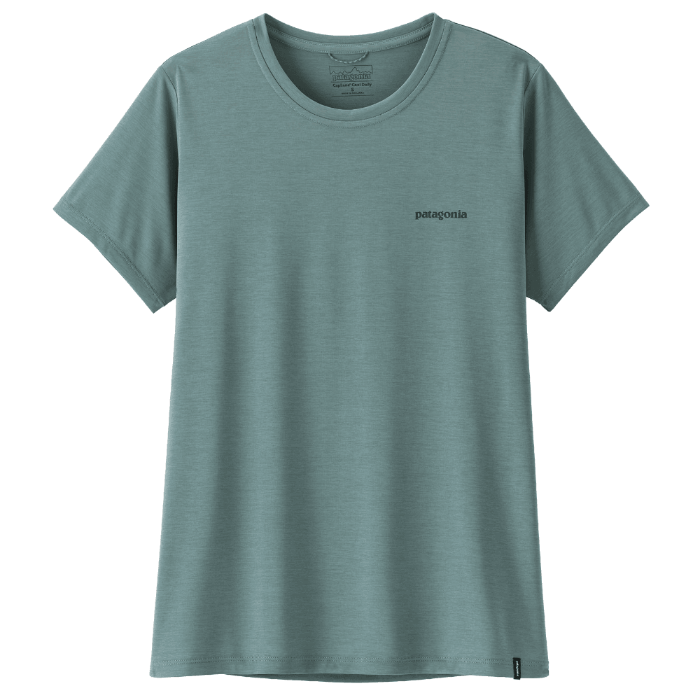 W's Cap Cool Daily Shirt - Boardshort Logo Blue Sage - Light Blue Sage X-Dye, view: 0