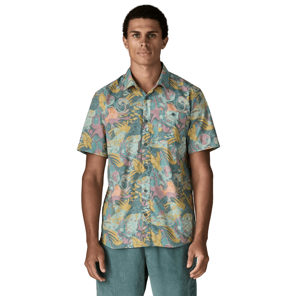 M's Go To Shirt Moon Tripper: Blue Sage, view: 1