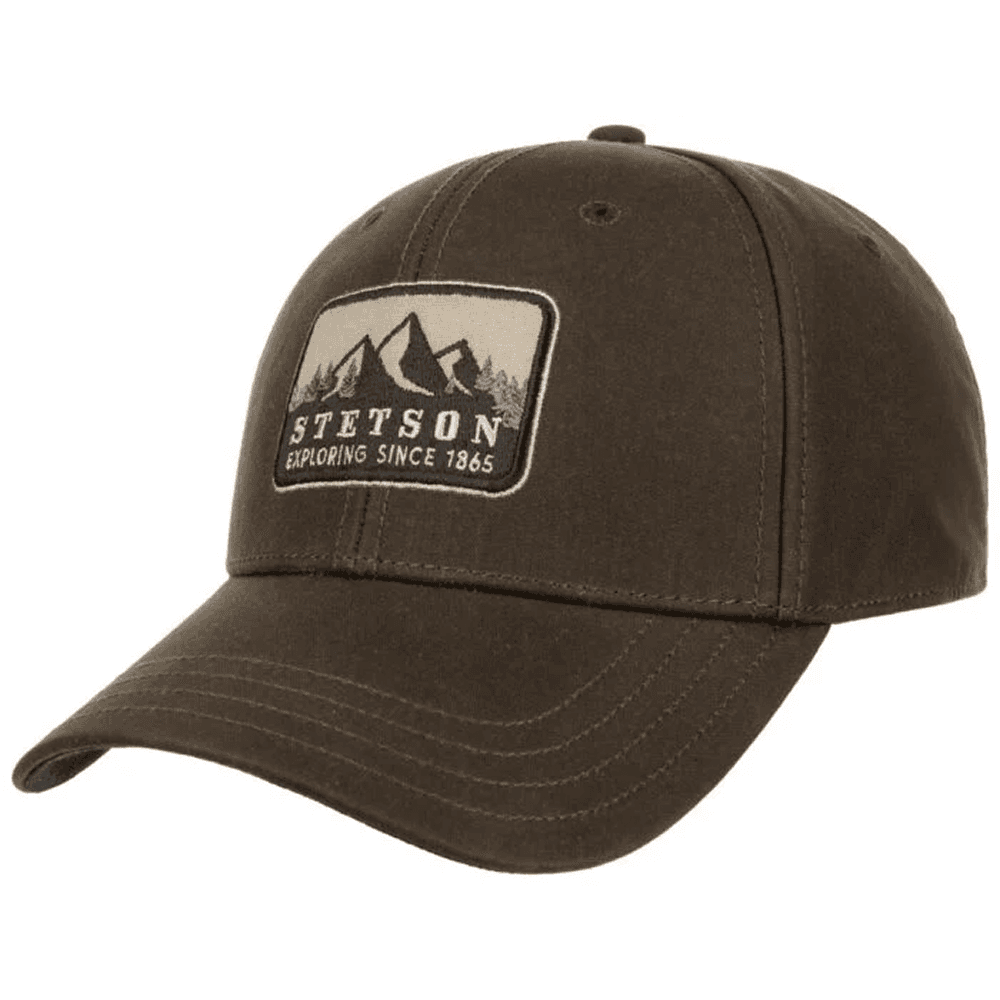 Baseball Cap Waxed Cotton Dark Chocolate, view: 0