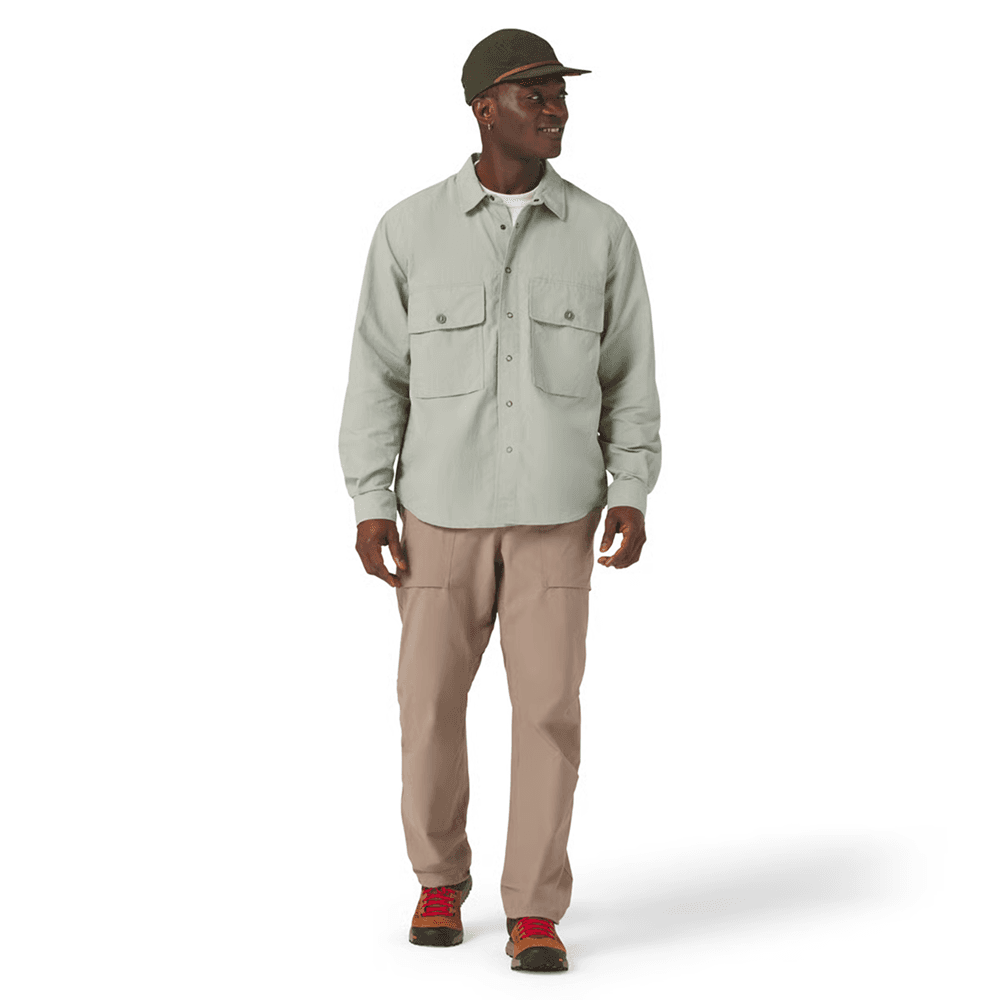 Men's Ripstop Overshirt Seagrass, view: 6