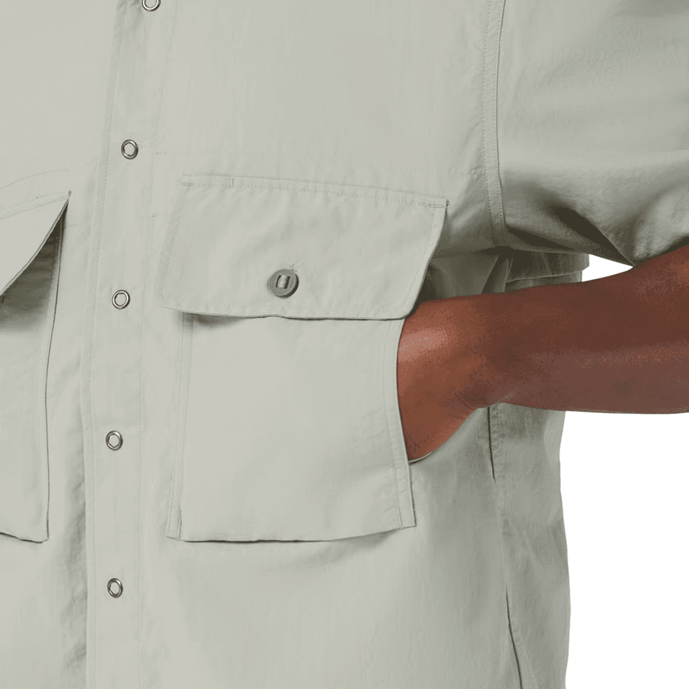 Men's Ripstop Overshirt Seagrass, view: 7