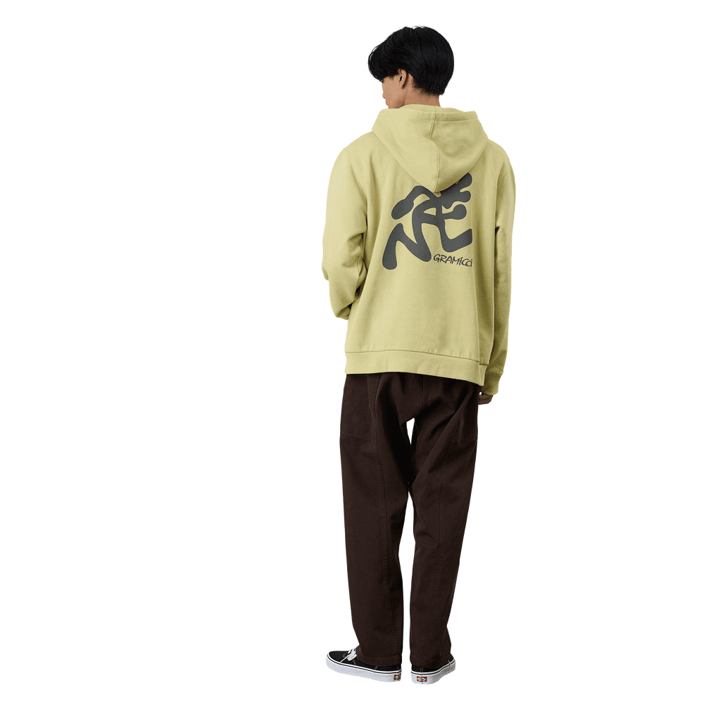 Running Man Hooded Sweatshirt Lime, view: 4