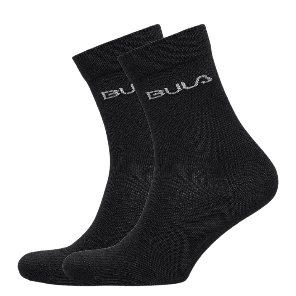 2Pk Light Wool Sock Black, view: 0