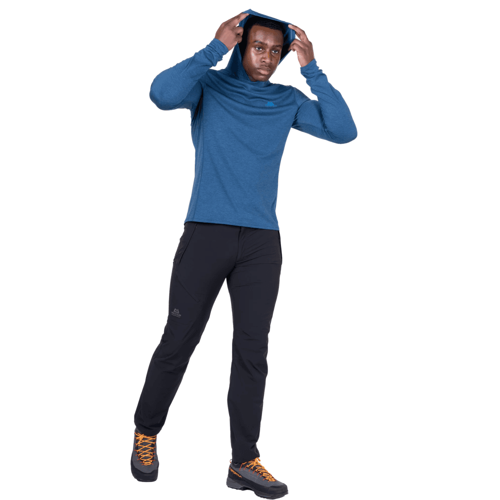 M's Glace Hooded Top Cardinal Orange, view: 2