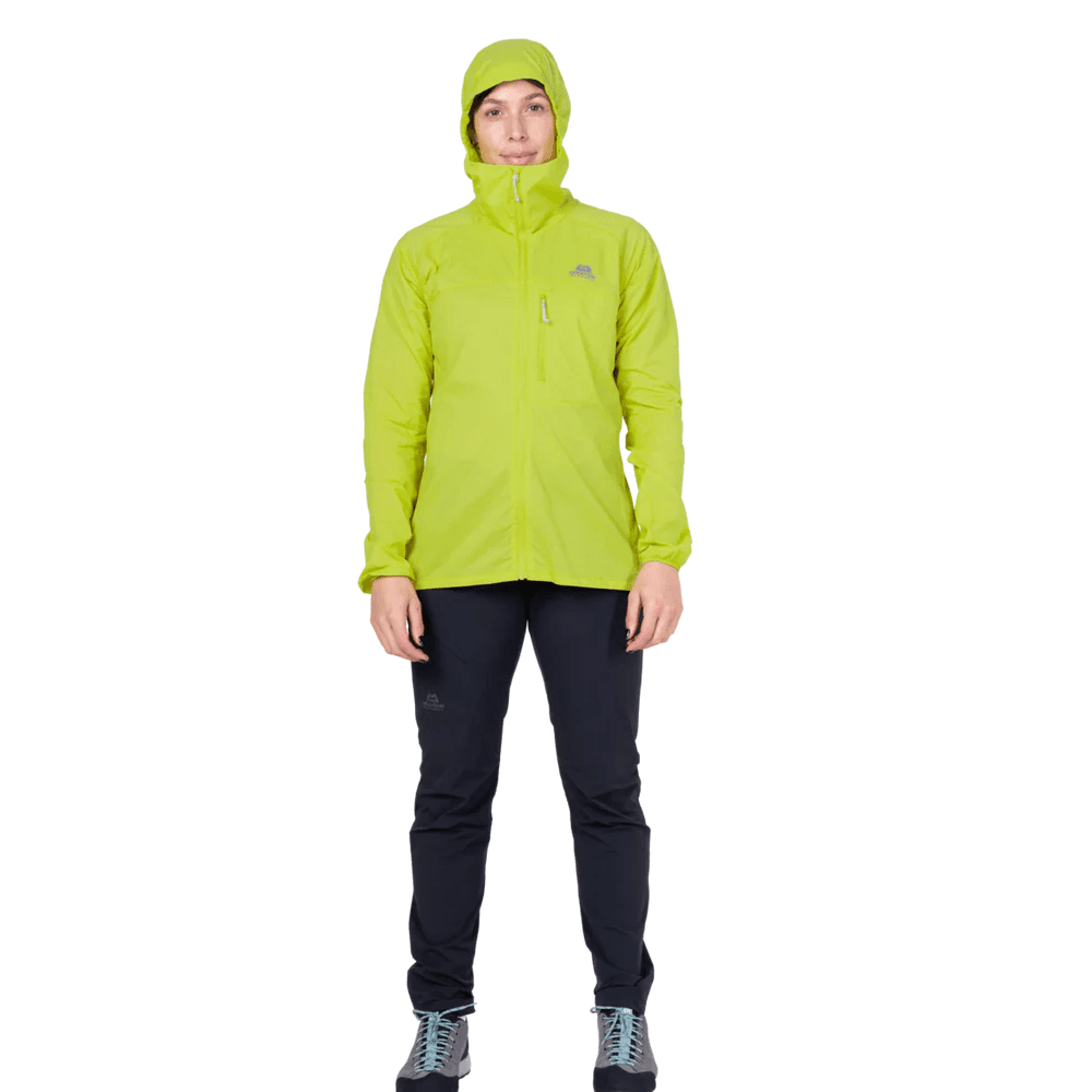 W's Aerofoil Hooded Jacket Vine Green, view: 4