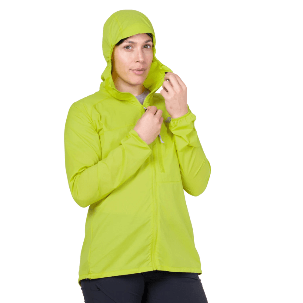 W's Aerofoil Hooded Jacket Vine Green, view: 2