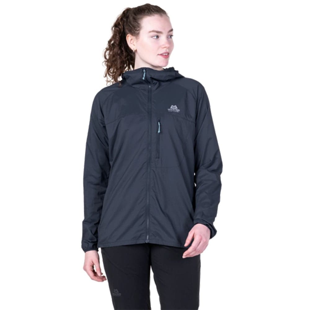 W'S Aerofoil Hooded Jacket Blue Nights, view: 1