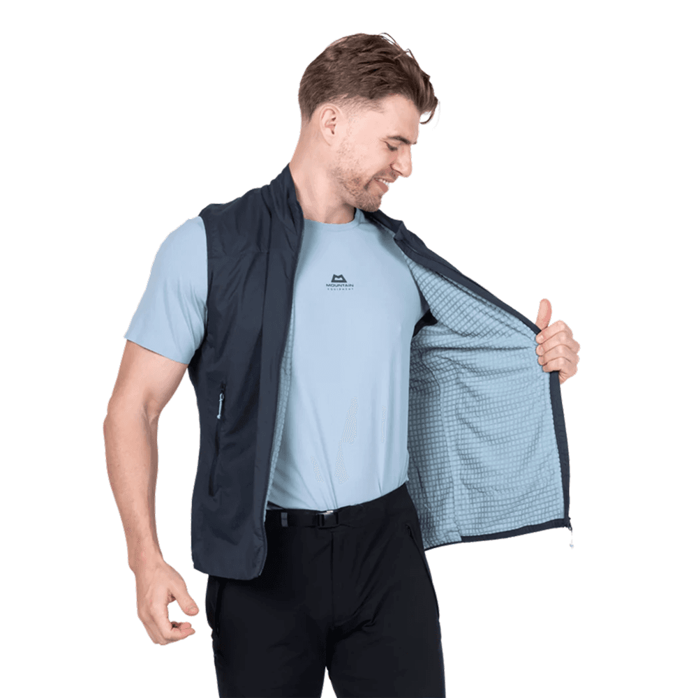 M's Aerotherm Vest Blue Nights, view: 4