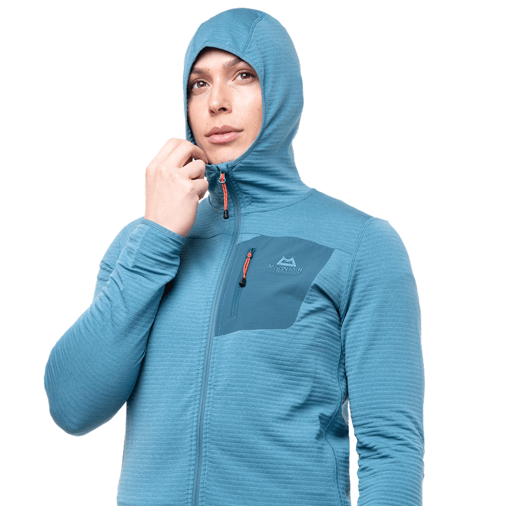 W's Lumiko Hooded Jacket Stellar/Majolica, view: 2