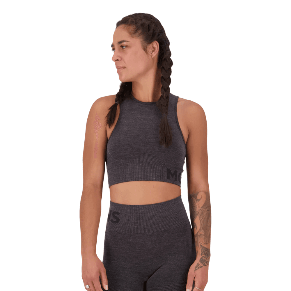 Solace Merino Seamless Tank Forged Iron, view: 1