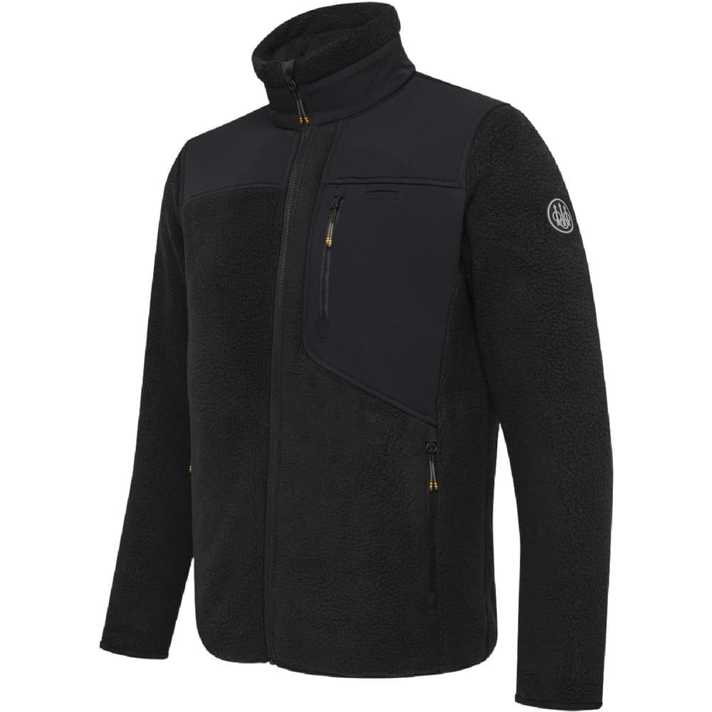 Halifax Sherpa Fleece Jacket Black, view: 0